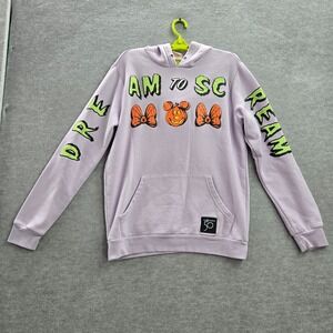 Walt Disney World Men Sweatshirt S‎ Pink Hoodie 50th Anniversary Dream To Scream